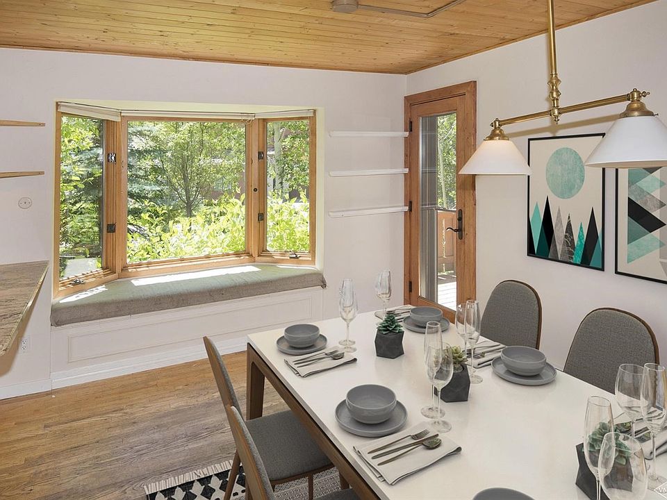 dining - virtually staged