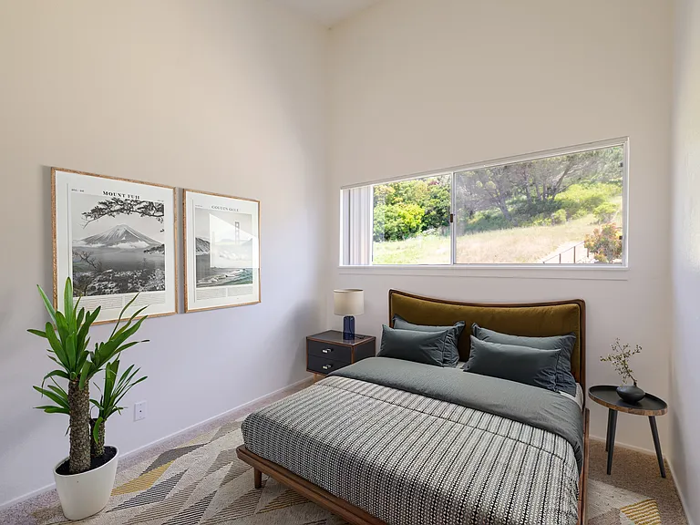 Enjoy the ample light in Bedroom C.