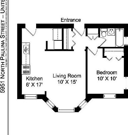 4th image of 5941 N Paulina St APT 5951-1W