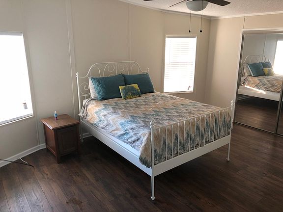 Large master with walk-in closet and master bathroom