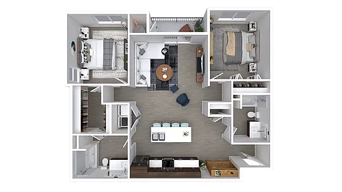 Floor plan 2X2