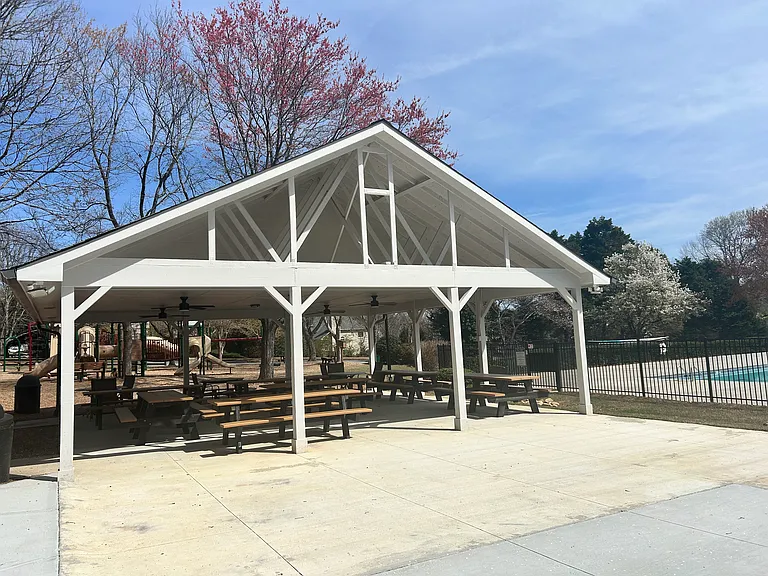 Enjoy one of three shared pavilions for hosting events and get-togethers!