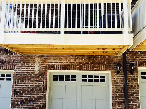 One car attached garage