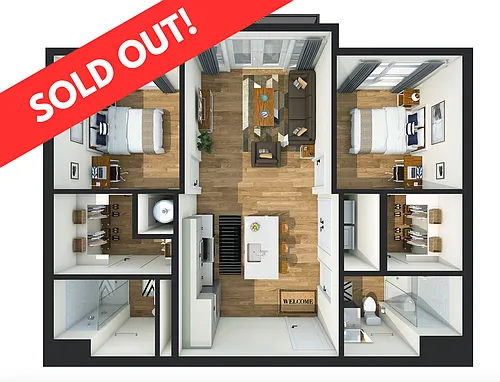 Floor plan B1