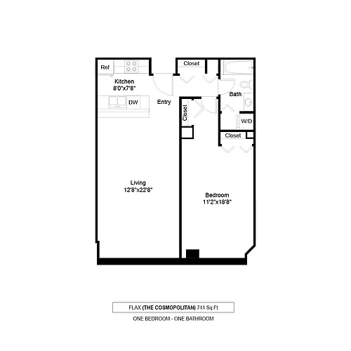 Floor plan Flax