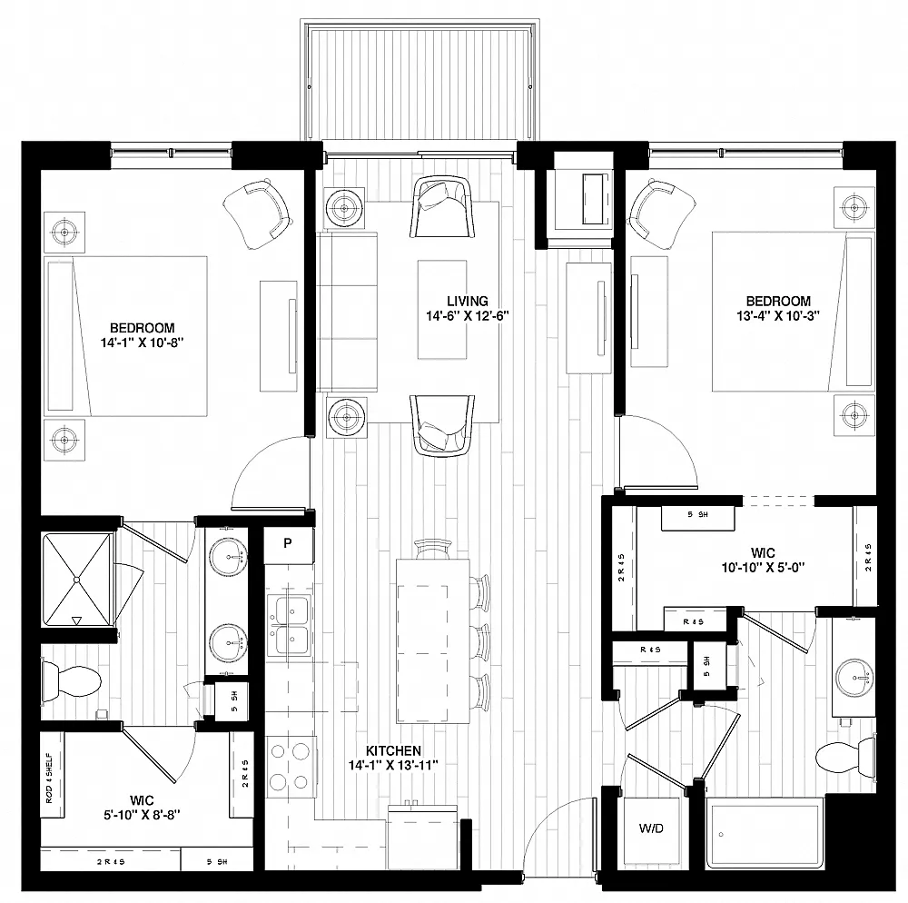 Floor plan Broadway A