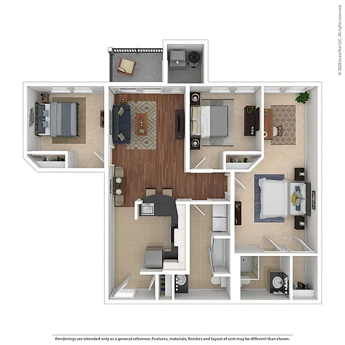 Floor plan C1