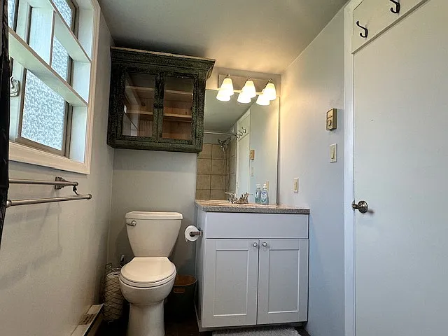 Newly renovated bathroom