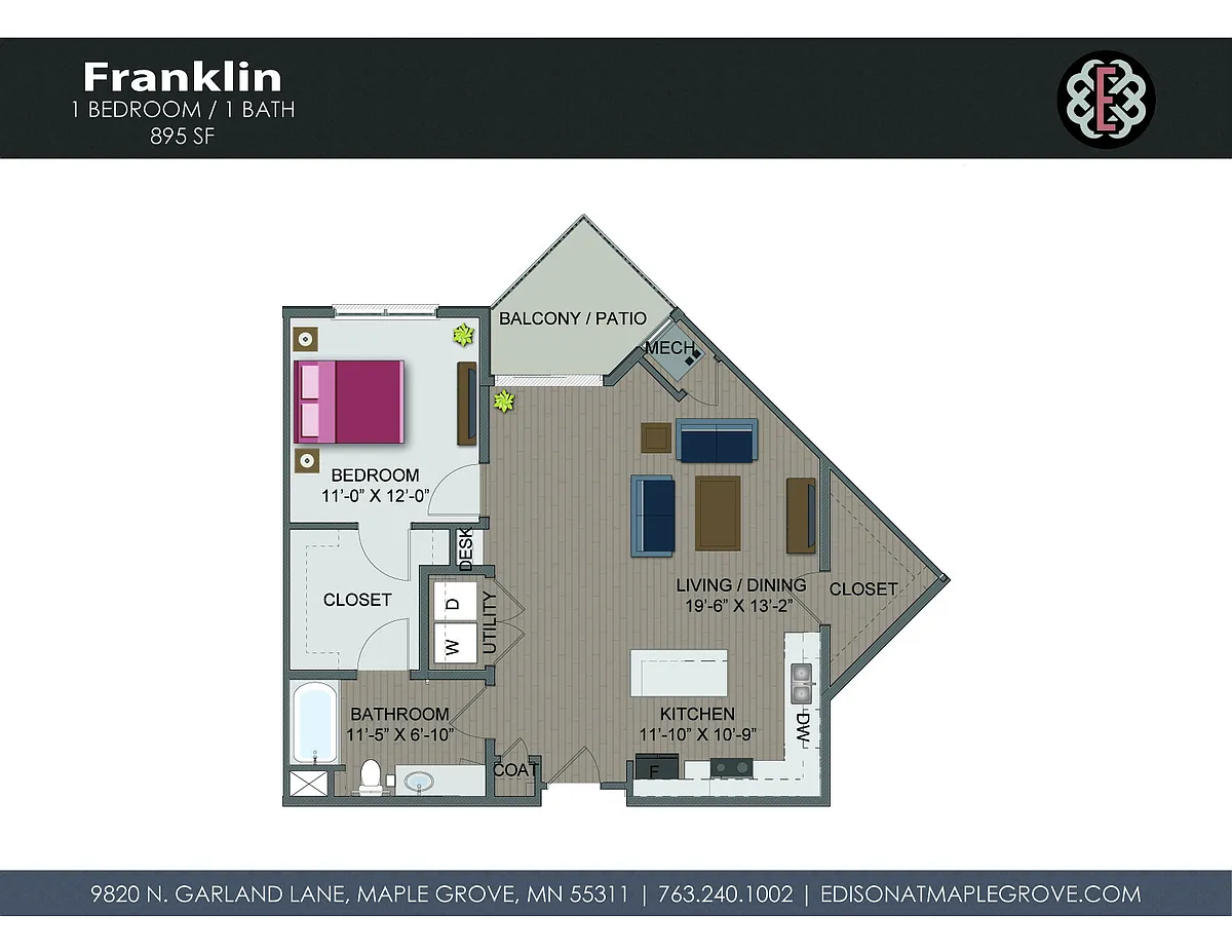 Floor plan Franklin
