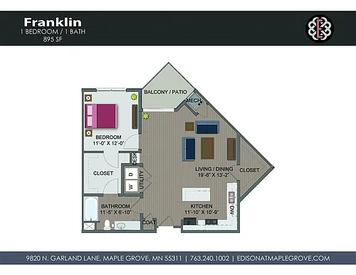Floor plan Franklin