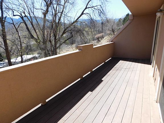 Deck with Mountain Views and Privacy