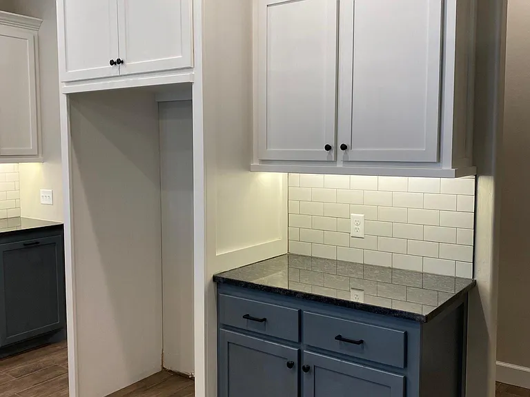 Refrigerator is NOT furnished.