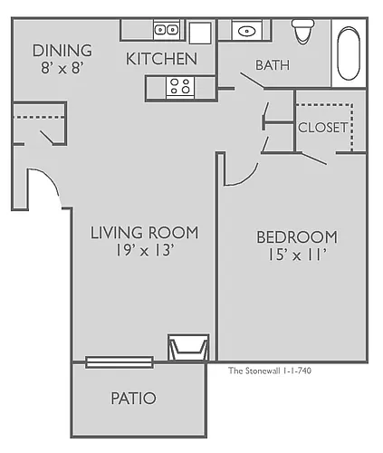 Floor plan Stonewall