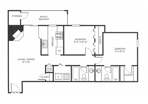 Floor plan B1