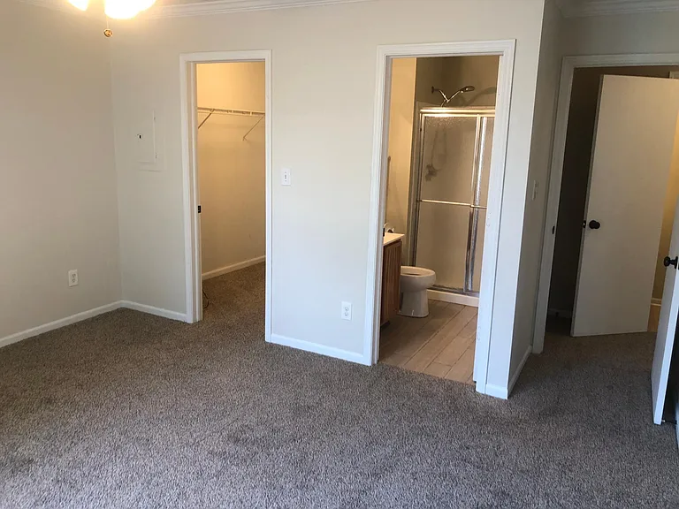 Master closet and bath