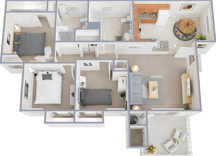 Corisica Floorplan Diagram