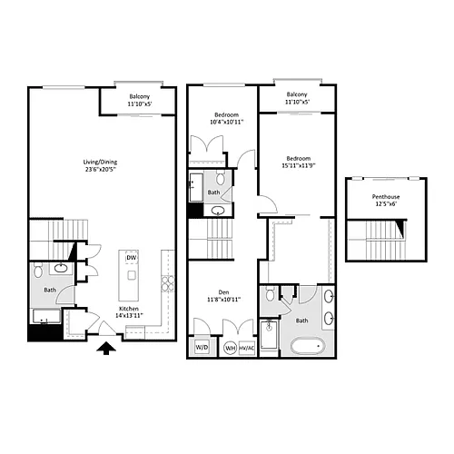 Floor plan F-1
