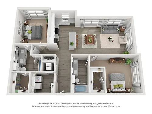 Floor plan B2