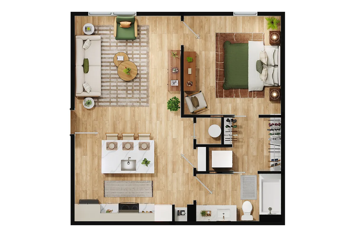 Floor plan A1