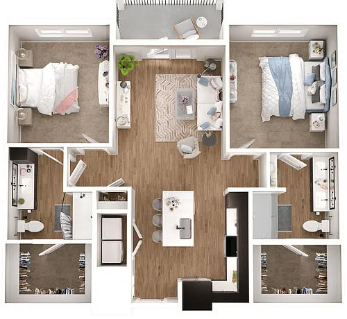 Floor plan B2A