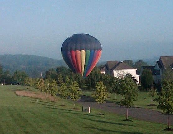 Balloons drop once in awhile