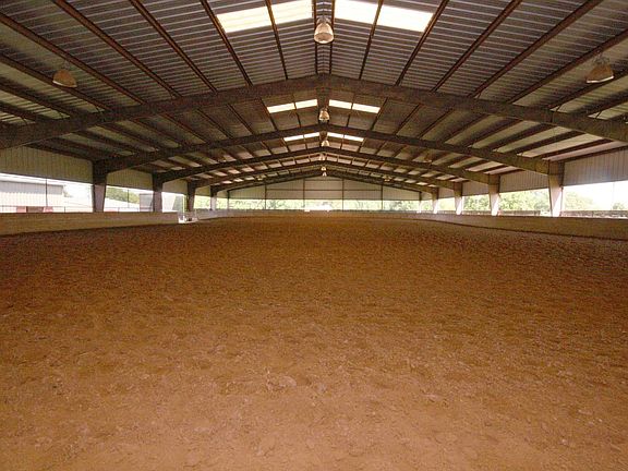 COVERED ARENA INTERIOR