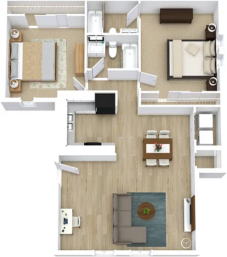 Floor plan The Timber