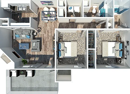 2 Bedroom | 2 Bathroom | 924 Sq Ft 2 Bedroom | 2 Bathroom | 924 Sq Ft