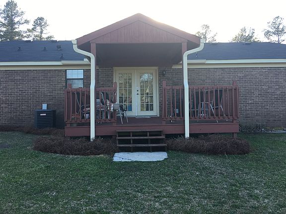 Covered back porch