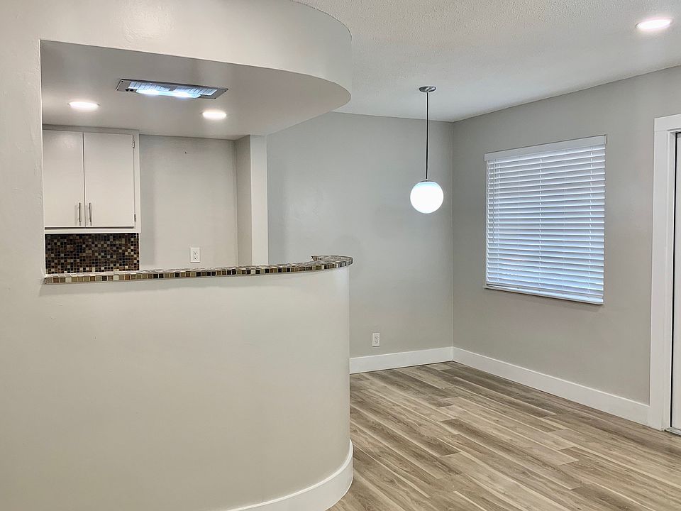 kitchen and dining area