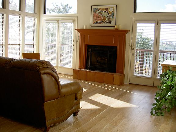 Fireplace, wood or gas
