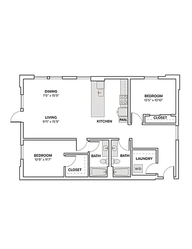 Floor plan B12