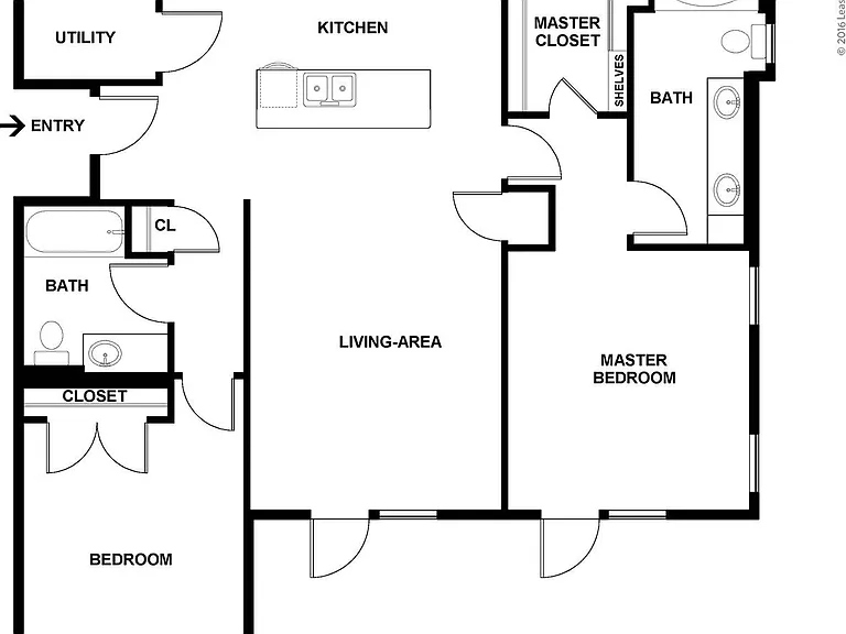 Apartments featuring granite countertops, spacious walk-in closets, and a private patio/balcony.