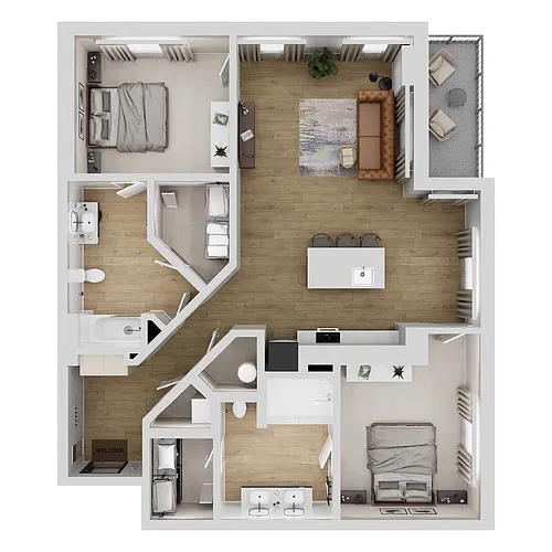 Floor plan B1