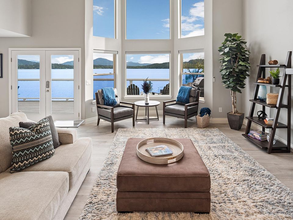 View from the living area of the iconic Pend Oreille River