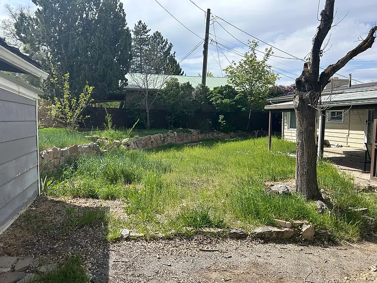 Back yard - fully fenced