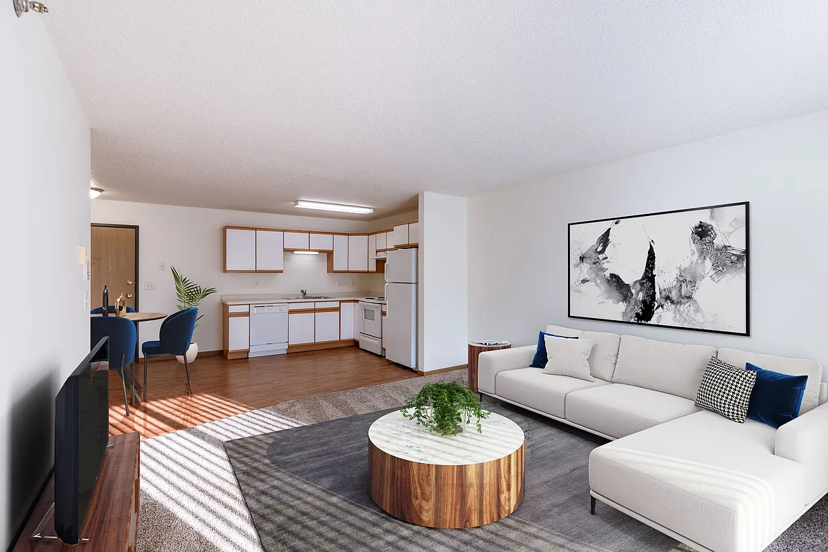Fargo, ND Lake Crest Apartments | Living - Lake Crest