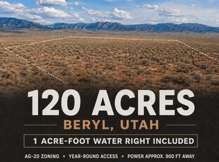 N With 1 Af Water Right W, Beryl, UT 84714