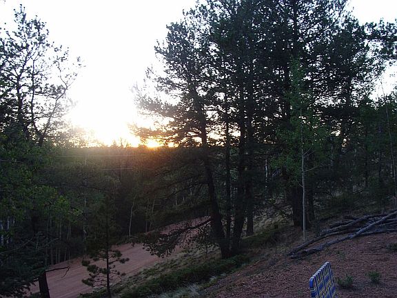 GREAT SUNSET FROM SITE