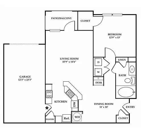 Floor plan The Cove