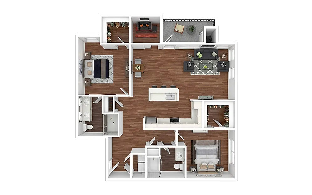 Floor plan B6 Mt Elbert
