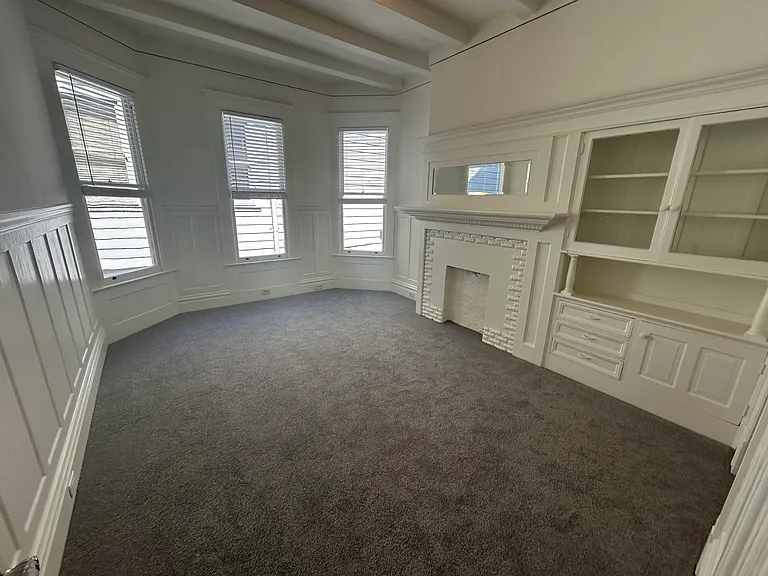 second bedroom, back right of flat
