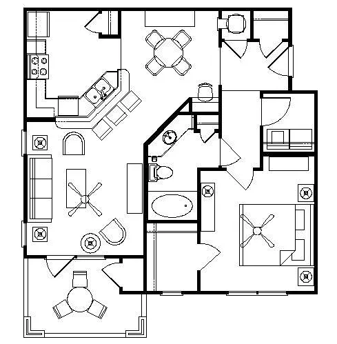 Floor plan Cozy & Classic