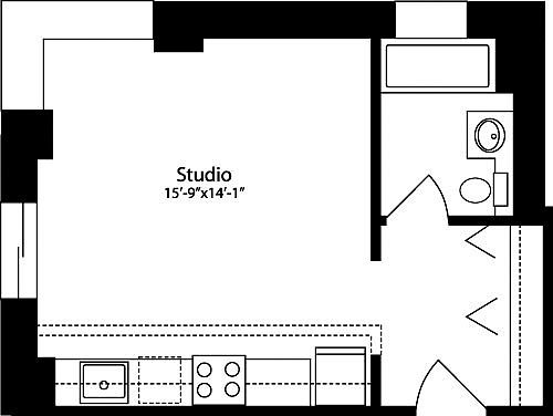 2nd image of 400 W 37th St APT 10K