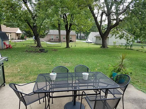 Large fenced-in back yard