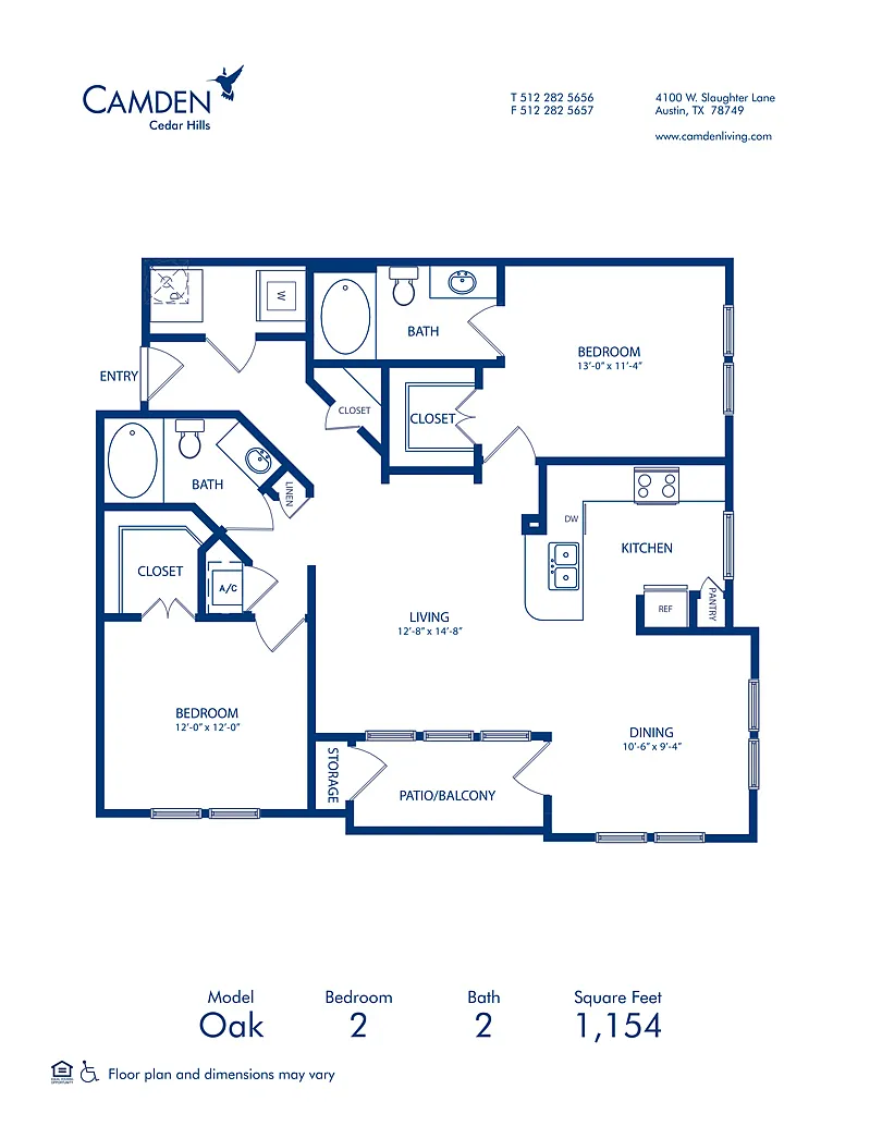 Floor plan Oak