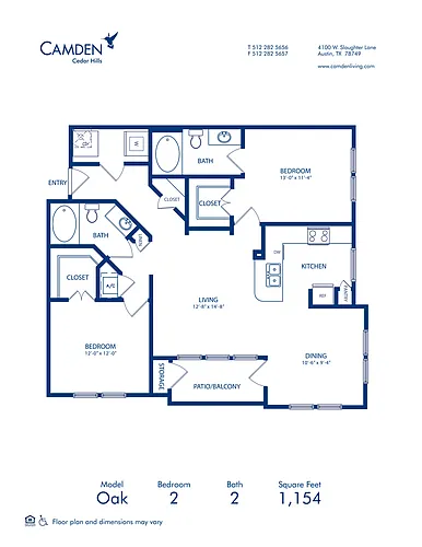 Floor plan Oak