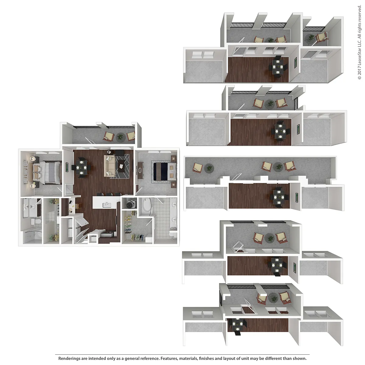 Floor plan 2X2