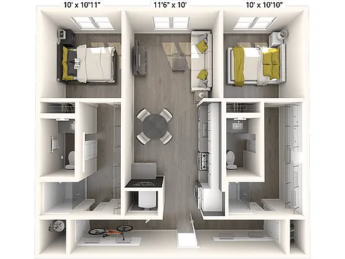 Floor plan BM02-Scheme1-NoBalcony