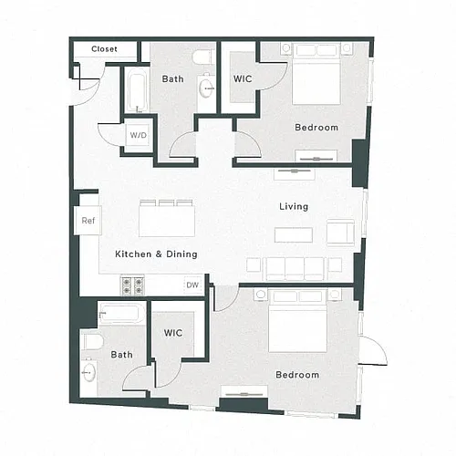 Floor plan B7